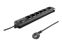 QOLTEC 50111 Surge protector Qoltec   6 power socket   1.8m