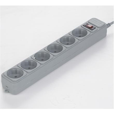 SPG6-B-6C | Sockets quantity 6 | Surge protector SPG6-B-6C