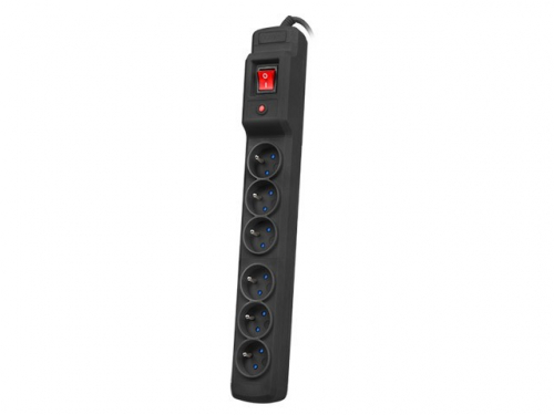 Armac Surge Protector Multi M6 10m black