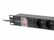 Lanberg Surge protector Rack PDU 19