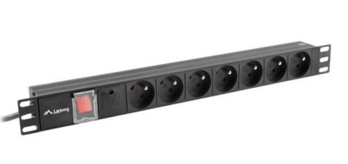 Lanberg Surge protector Rack PDU 19