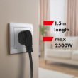 Maclean Power strip 4 sockets 1,5m 1,5m MCE508 B