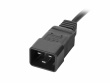 Lanberg Rack PDU 1U PDU-02I1908I-0200-C20-BK 16A 2X C19 8X IEC C13 black C20