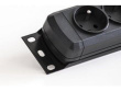 Armac Surge M12 / 16A Rack 19 '' black 2.5m (12 slots)