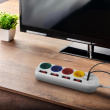 Maclean Power strip 4-socket USB A/C 1,5m, MCE508 W