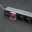 Qoltec Power strip for RACK 16A PDU,16xFRENCH,vertical