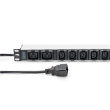 Digitus Socket Strip with Aluminum Profile, 10-way, IEC C20 plug | DN-95427 | Sockets quantity 7 DN-95427
