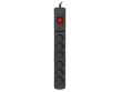 Armac Surge Protector Multi M6 10m black