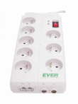 EVER Surge protector Home 2m 8 outlets