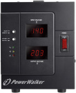 PowerWalker AVR 3000 SIV FR voltage regulator 1 AC outlet(s) 110-280 V Black