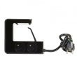Legrand Przedluzacz klip 4x2P+Z +2USB Czarny 1,5m