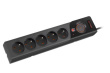 Armac Power strip Z5 3m 5x230V 10A Z5/30/CZ black