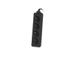 Lanberg Power strip for UPS 1.5 m black 4XPL