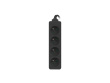 Lanberg Power strip for UPS 1.5 m black 4XPL