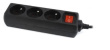 Gembird UPS power strip 3FR/16A/C14/0.6m/Must
