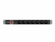 Lanberg Surge protector Rack PDU 19