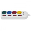 Maclean Power strip 4 sockets 2xUSB Maclean MCE229W