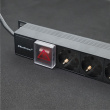 Qoltec Power strip for RACK 16A PDU,16xSCHUKO,vertical