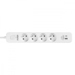 EVER Surge protection strip PROTECT 4PL 1A1C USB T/LZ12-PRO015/1000