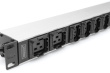 Digitus Socket Strip with Aluminum Profile, 10-way, 2 m cable IEC C20 plug