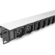 Digitus Socket Strip with Aluminum Profile, 10-way, IEC C20 plug | DN-95427 | Sockets quantity 7 DN-95427