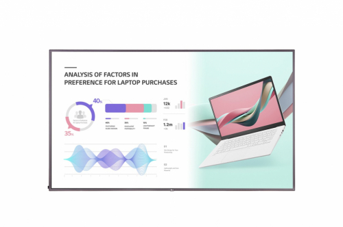 LG 75UH5J-M Digital signage flat panel 190.5 cm (75