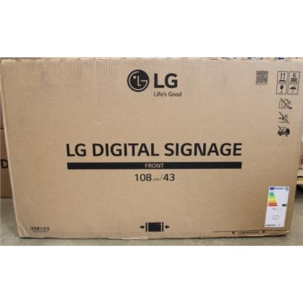 Восстановленный. Восстановленный. LG 43UH7J-H 43“ 3840x2160/700cd/m2/16:9/8ms/ HDMI DP Audio | LG | 43UH7J-H | 43 