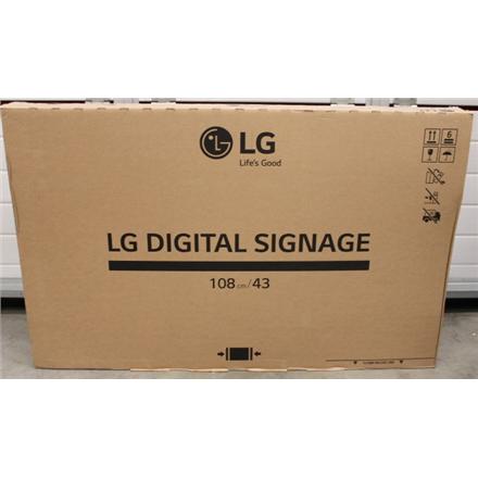 Renew. LG 43UH5J-H 43“ 3840x2160/500cd/m2/8ms/ HDMI DP DVI-D USB | LG | 43UH5J-H | 43 