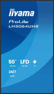 iiyama LH7564UHS-B1AG Signage Display Digital signage flat panel 190.5 cm (75