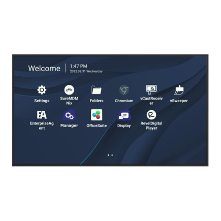 Viewsonic CDE8630 Signage Display Digital signage flat panel 2.18 m (86