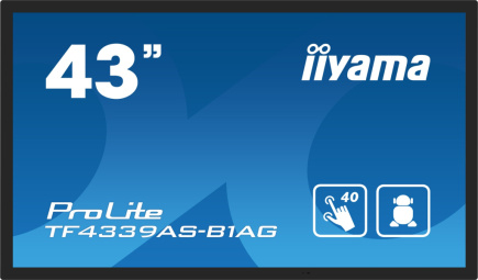 iiyama TF4339AS-B1AG Signage Display Digital signage flat panel 108 cm (42.5