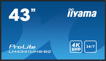 Iiyama LH4341UHS-B2 43-inch 3840x2160 4K UHD IPS Panel