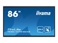 IIYAMA TE8614MIS-B2AG 86inch iiWare12E EDLA Google GMS apps Android 13 50-Points PureTouch IR+ with zero bonding 3840x2160