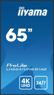 iiyama LH6541UHS-B1AG Signage Display 163.8 cm (64.5