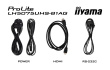 iiyama LH5075UHS-B1AG Signage Display Digital signage flat panel 125.7 cm (49.5