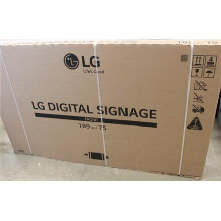 Renew. LG 75UH5N-M 75“ ADS/3840 x 2160/500cd/m2/8ms/HDMI DP RS-232C RJ45 USB | LG | 75UH5N-M | 75 