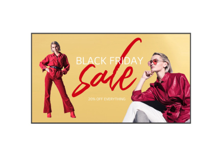 LG 110UM5K Digital signage flat panel 2.79 m (110