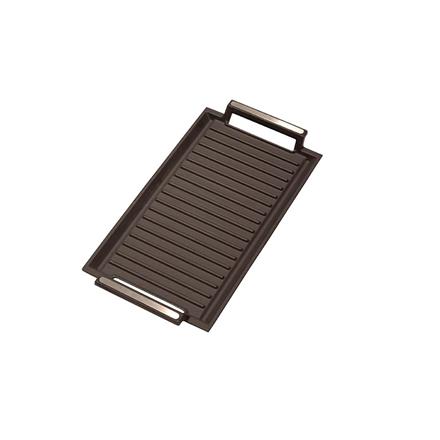 CATA | BBQ grill for induction, 22.8 x 43.2 x 3.8 cm | Black 03017400