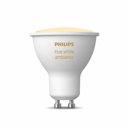 Philips Hue White Ambiance, GU10, valge - Nutivalgusti / 929001953309