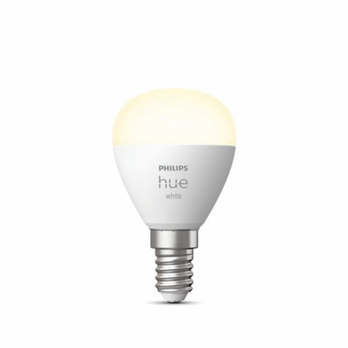 Philips Hue White Lustre, Läikiv, P45, E14, valge - Nutivalgusti / 929002440603