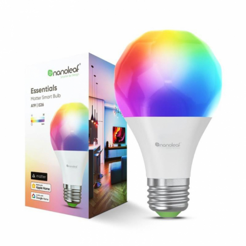 NanoLeaf Matter E27 Smart Bulb - Nutivalgusti / NF080B02-1A19E