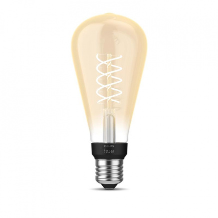 Philips Hue White, E27, pehme valge, hõõgniidiga - Nutivalgusti / 929003052301