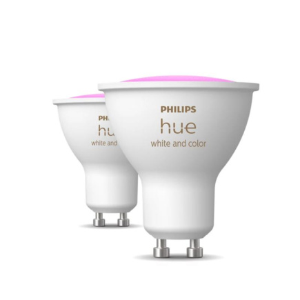 Philips Hue Smart Spotlight, white and color, GU10, 2 tk - Nutivalgusti / 929003666502