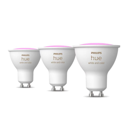 Philips Hue Smart Spotlight, white and color, GU10, 3 tk - Nutivalgusti / 929003666503