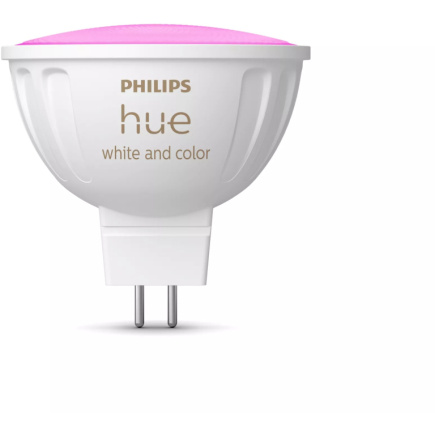 Philips Hue Valge & Color Ambiance MR16 LED Lampe Einzelpack 400lm