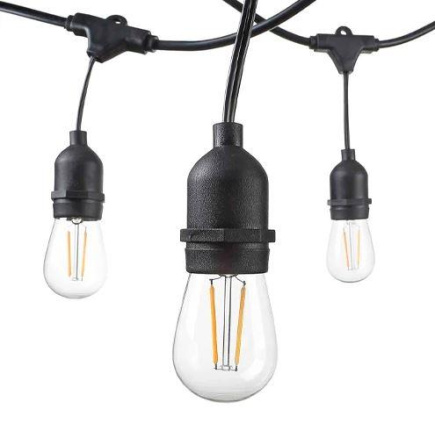 LAMP LED GARLAND GARDEN STRING/E27 10M 03-630 VISIONAL