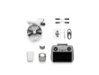 DJI Flip 4 rotors Quadcopter 48 MP 3840 x 2160 pixels 3110 mAh Must, Valge