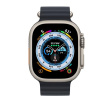 Apple | Ocean Band Extension | 49 | Midnight | Fluoroelastomer | Strap fits 130–200mm wrists