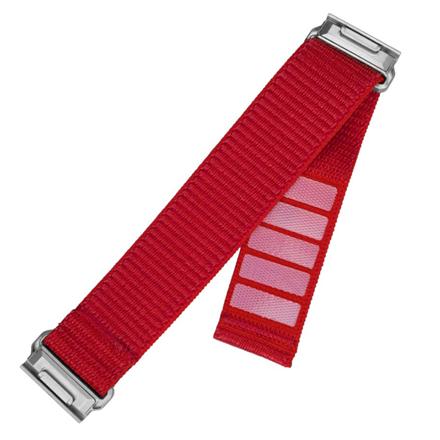 Fixed | Sporty Strap for Garmin QuickFit 26mm | 160-210 mm | Red | Nylon