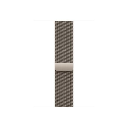 Apple 46mm Natural Milanese Loop - S/M